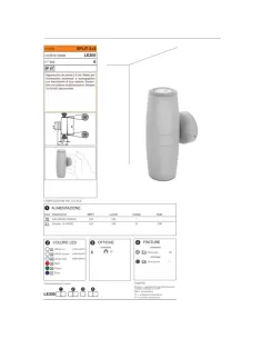 Domino led 7e3052302we2 split 3 3 230v nw wid color black